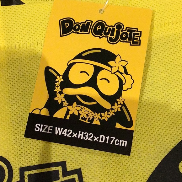 Limited Hawaii exclusive Donki recycle shopper tote bag. Japanese Donpen bag. - Picture 2 of 3